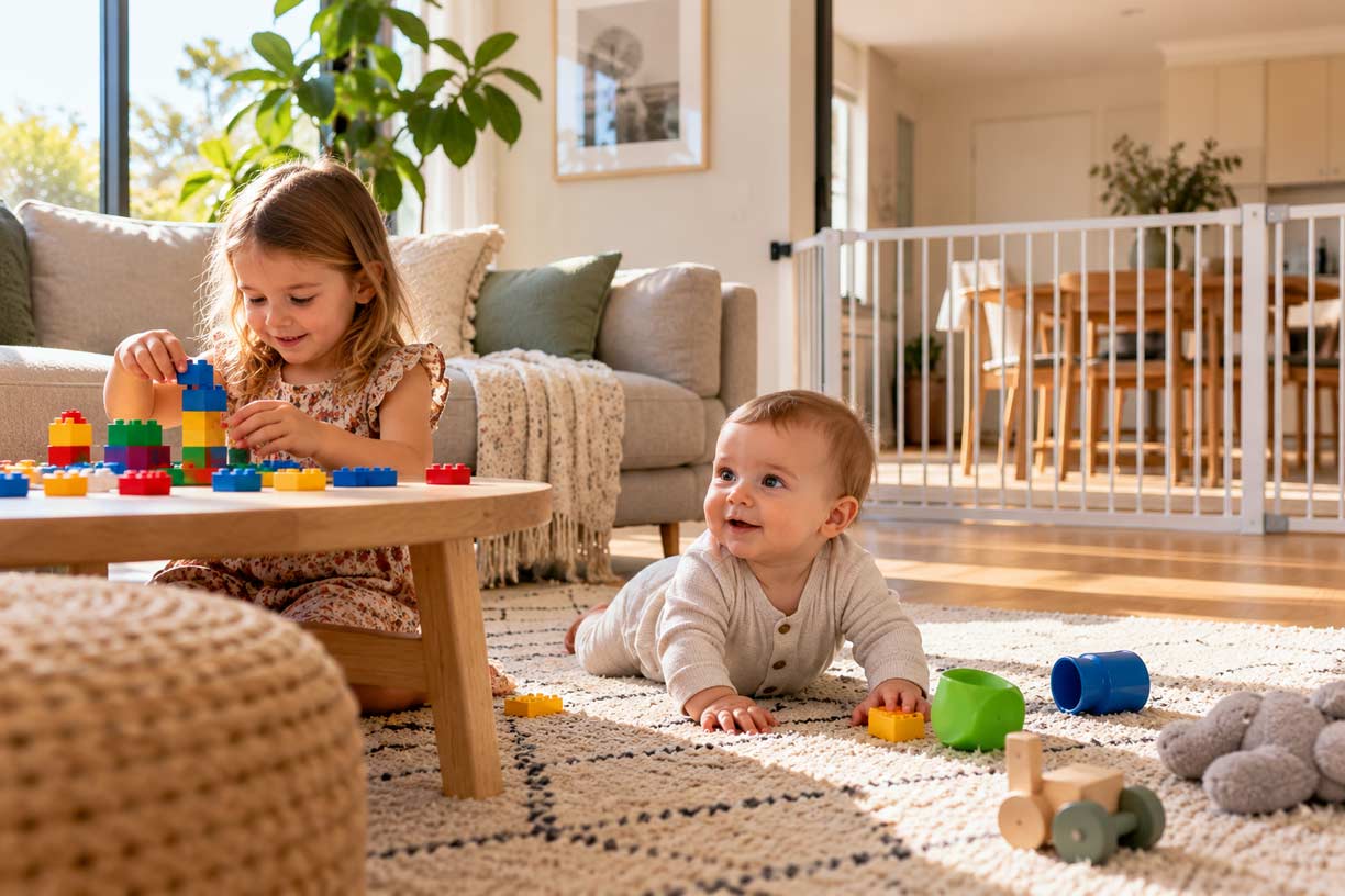 Baby Proofing When You Have An Older Sibling
